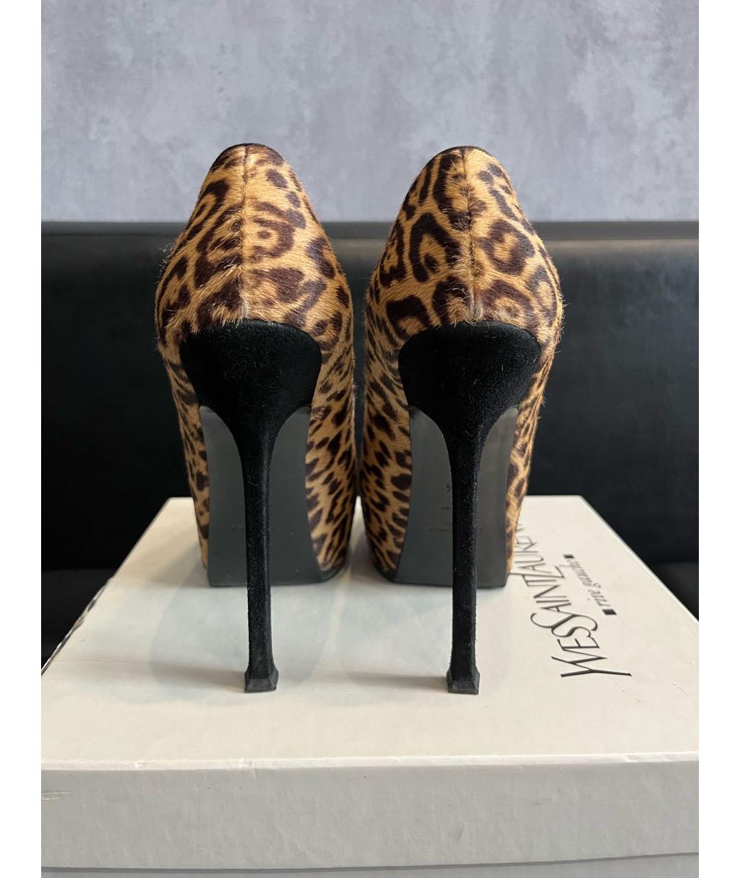 SAINT LAURENT Мульти туфли, фото 3