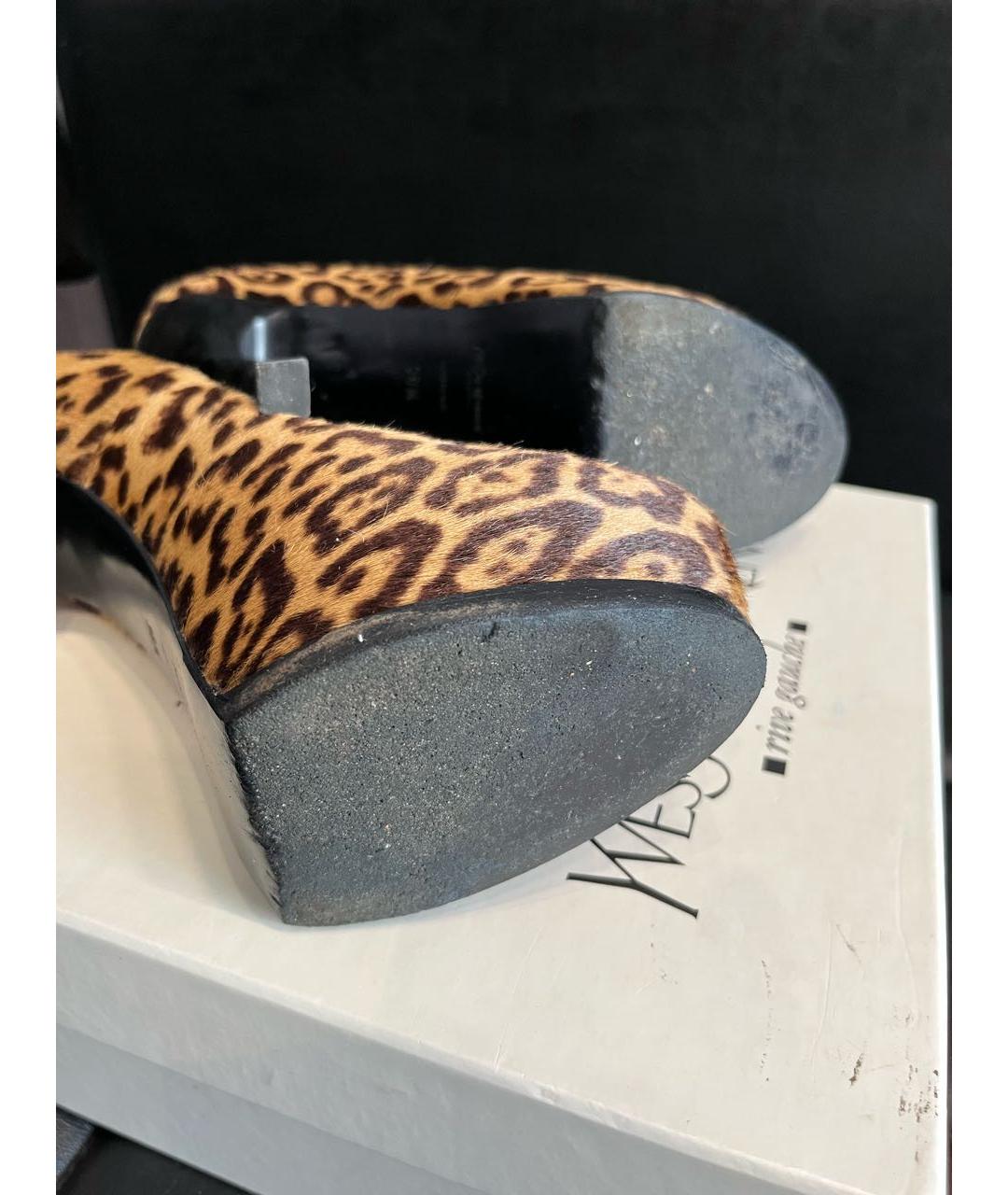 SAINT LAURENT Мульти туфли, фото 7