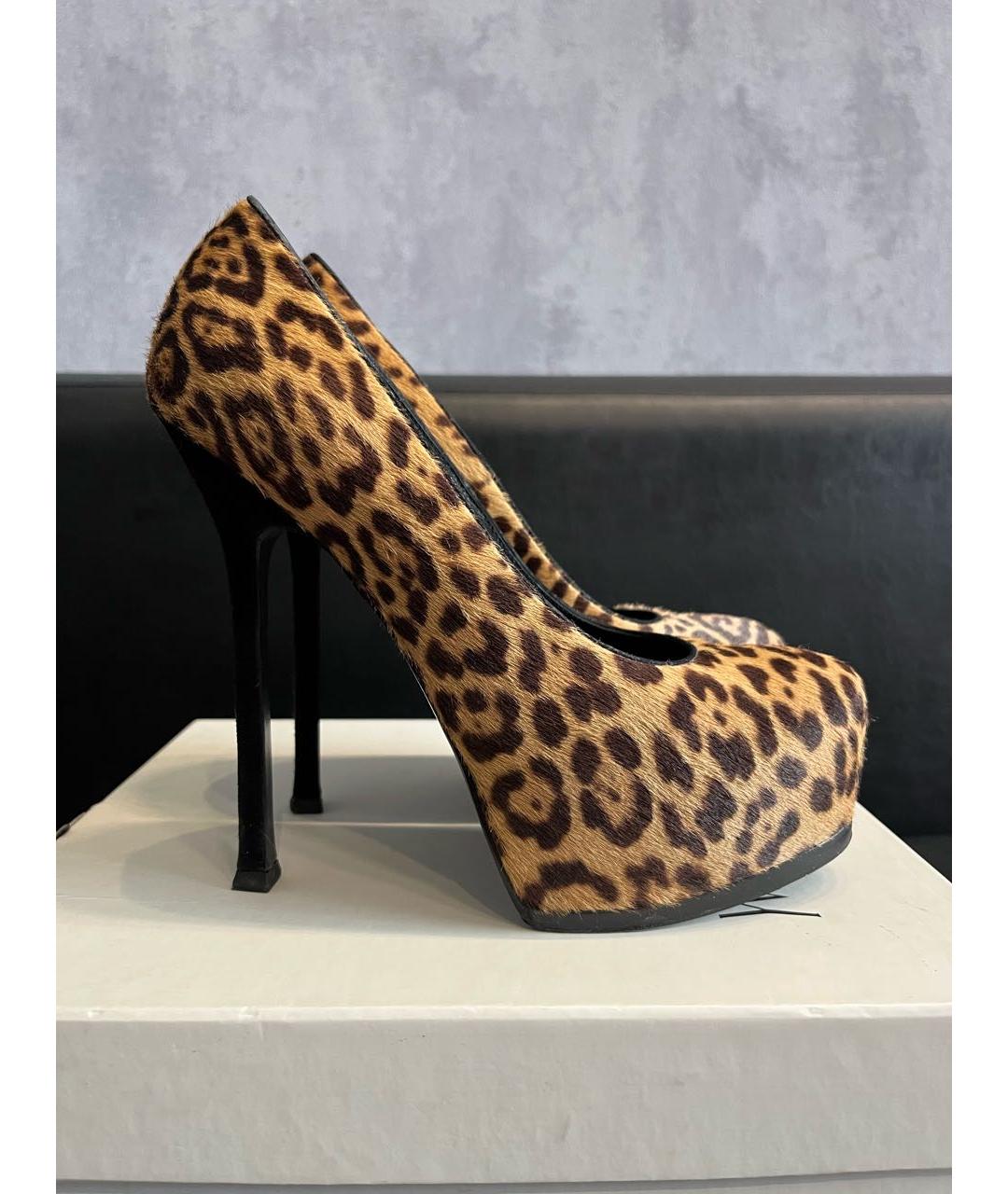 SAINT LAURENT Мульти туфли, фото 9