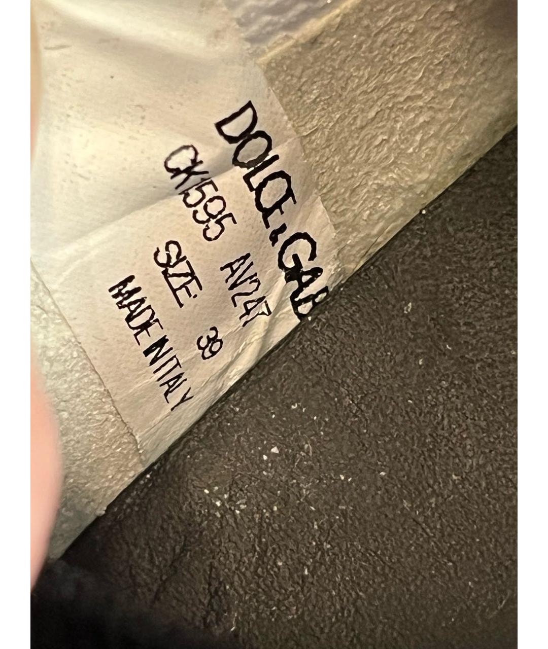 DOLCE&GABBANA Белые кроссовки, фото 7