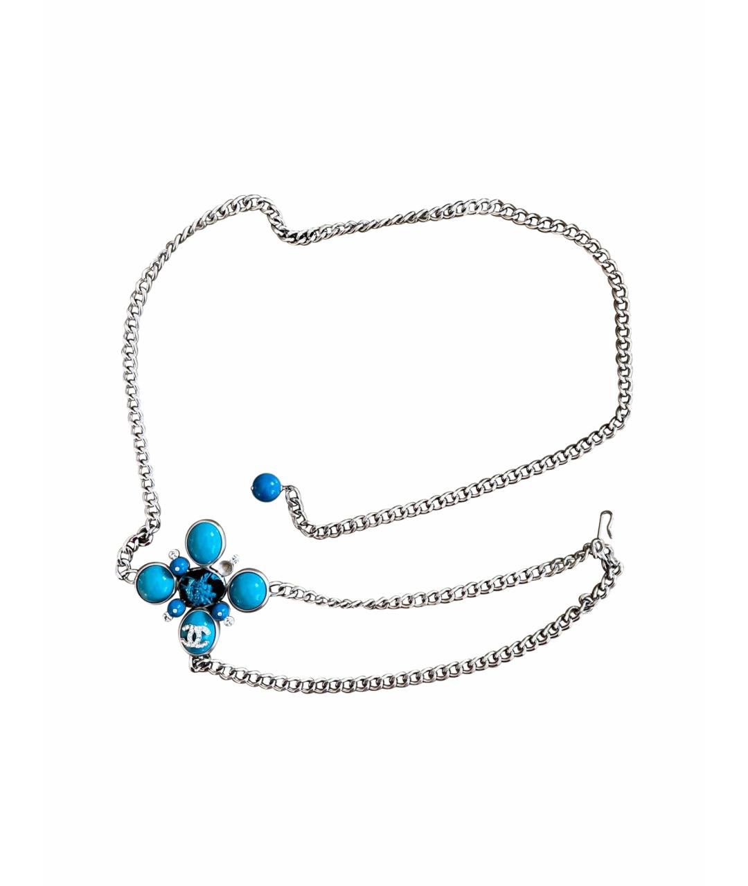 CHANEL Серебрянный ремень, фото 1