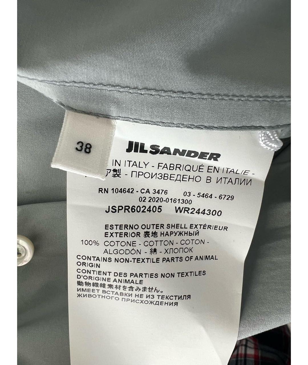 JIL SANDER Хлопковая рубашка, фото 6