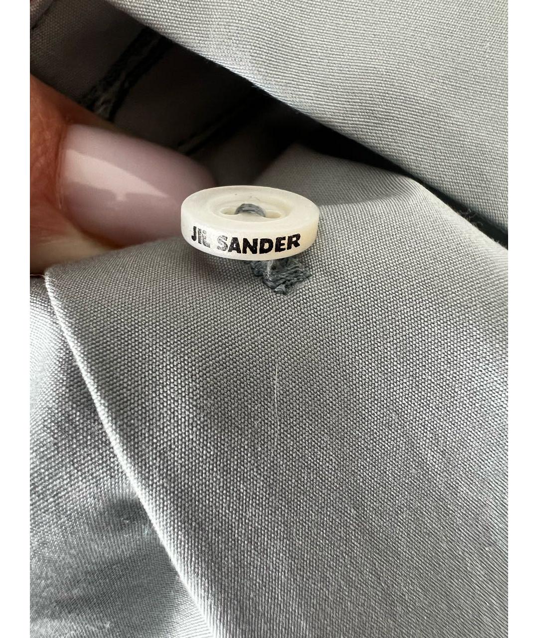 JIL SANDER Хлопковая рубашка, фото 3