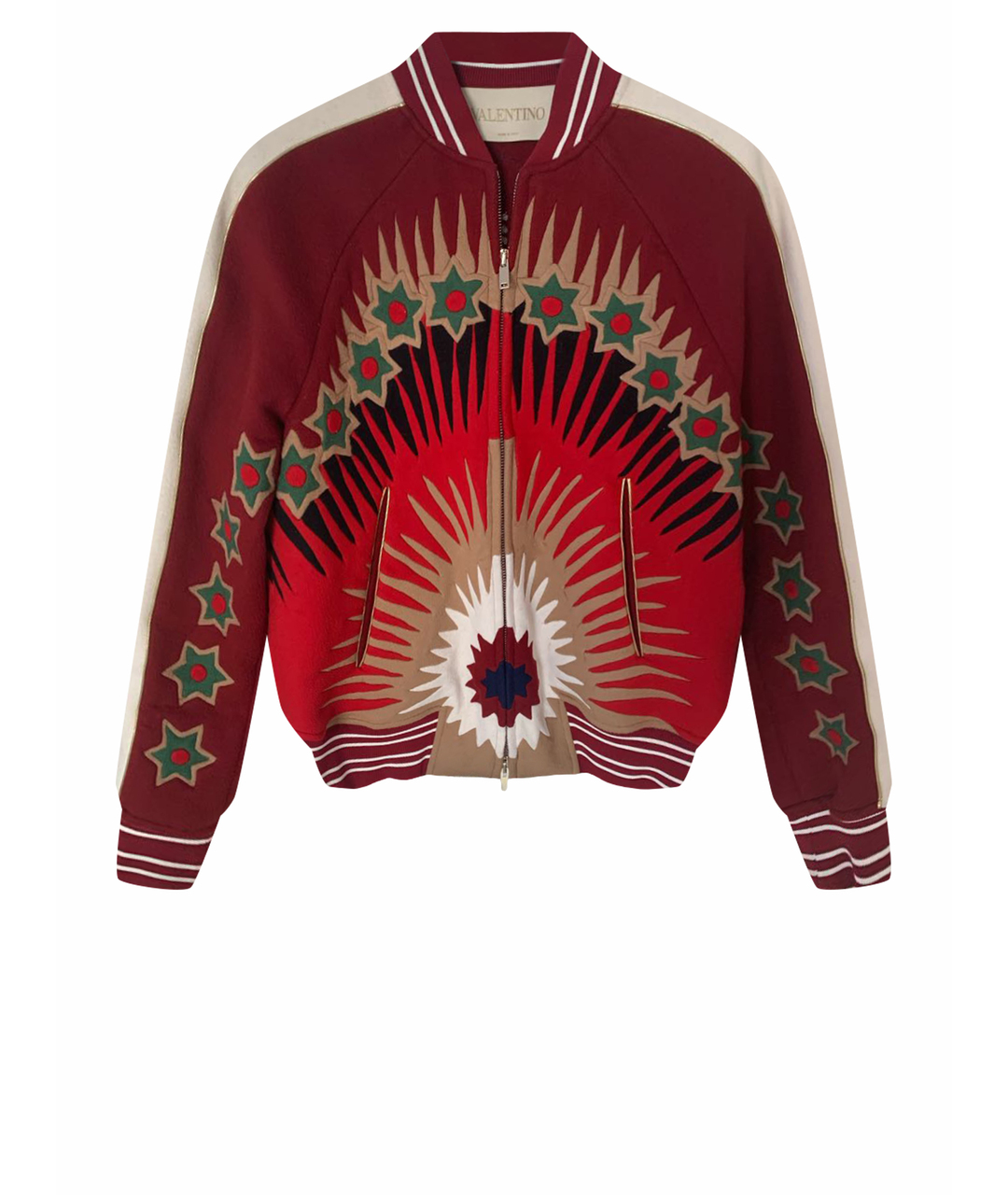 VALENTINO Мульти шерстяная куртка, фото 1