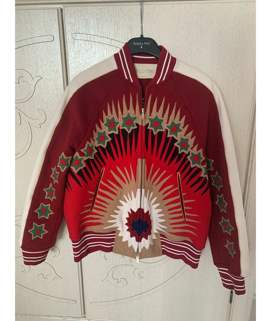 VALENTINO Мульти шерстяная куртка, фото 6