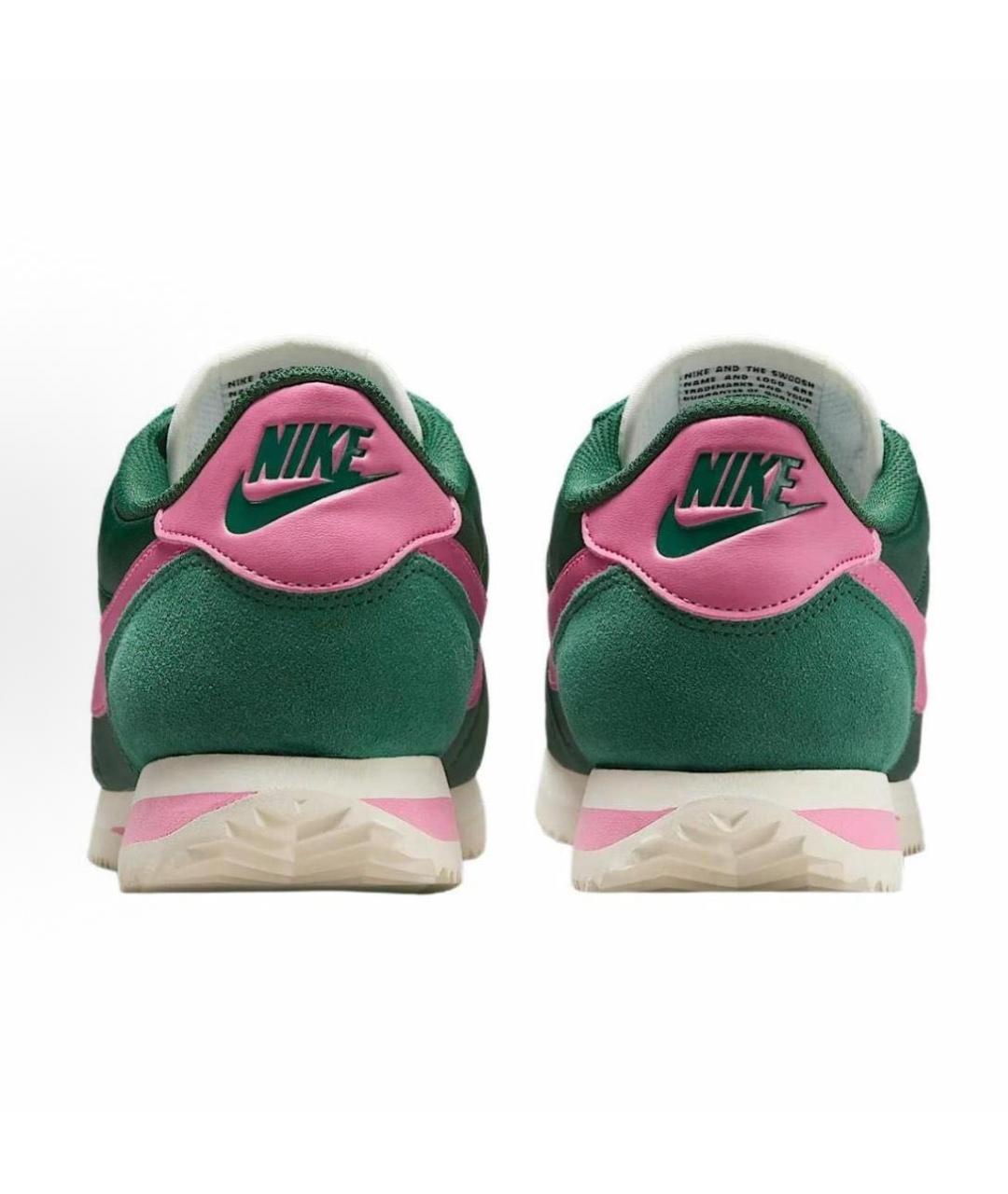 NIKE Зеленые текстильные кеды, фото 4