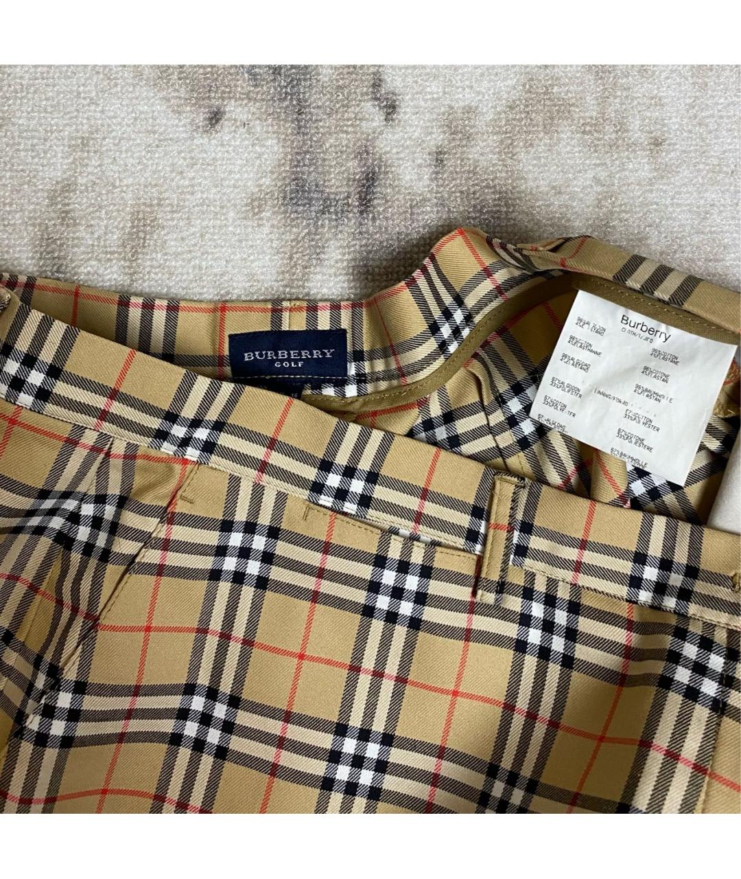 BURBERRY Хлопко-эластановые шорты, фото 3