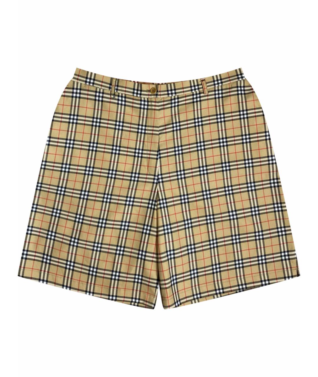 BURBERRY Хлопко-эластановые шорты, фото 1