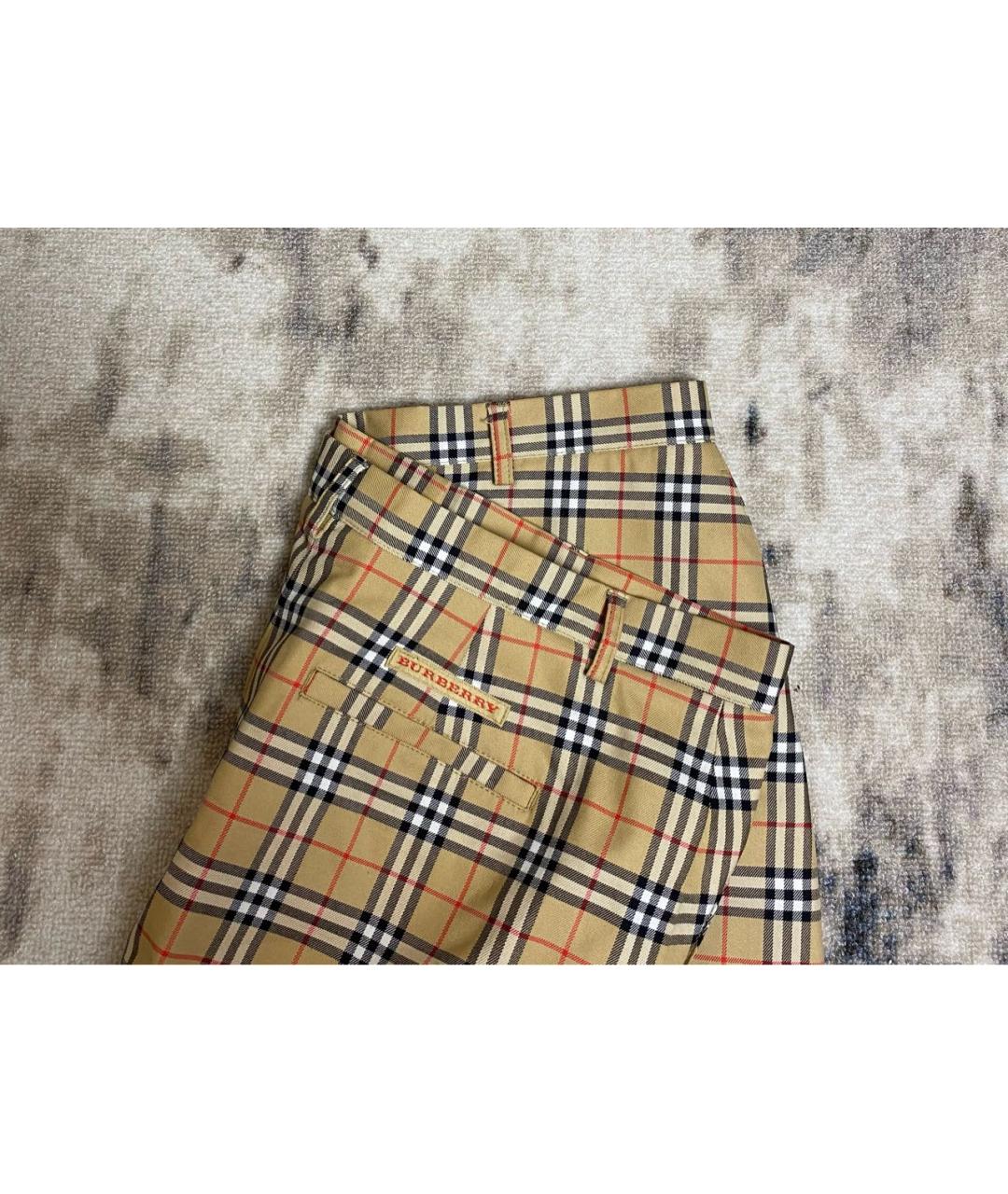 BURBERRY Хлопко-эластановые шорты, фото 2