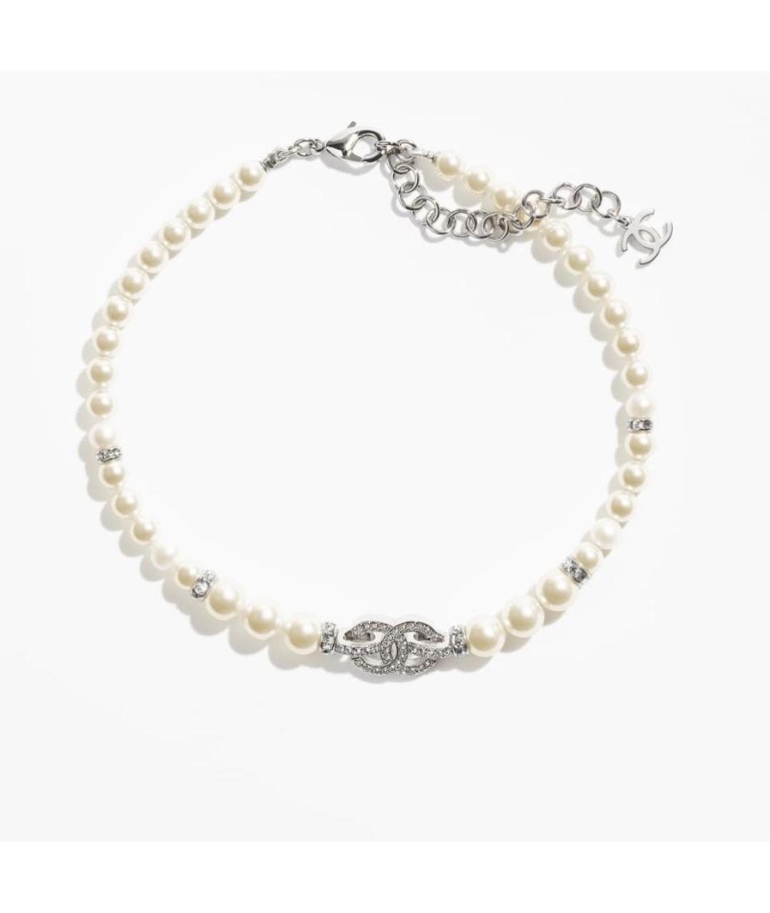 CHANEL Серебрянный чокер, фото 5