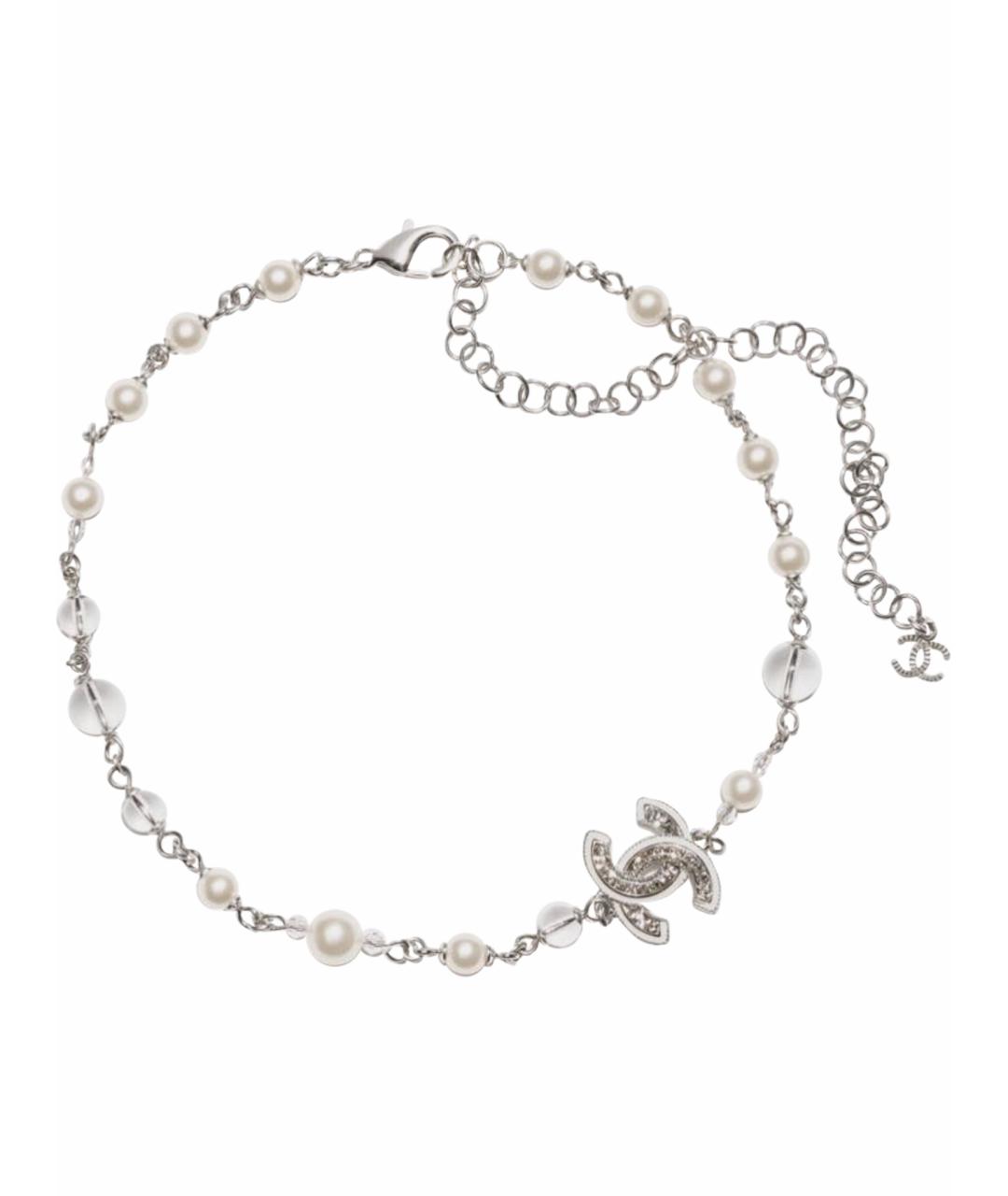 CHANEL Серебрянный чокер, фото 1
