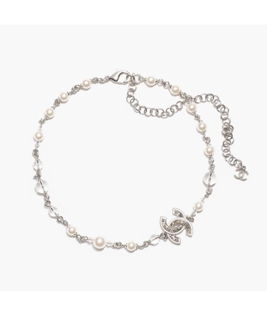 CHANEL Серебрянный чокер, фото 6