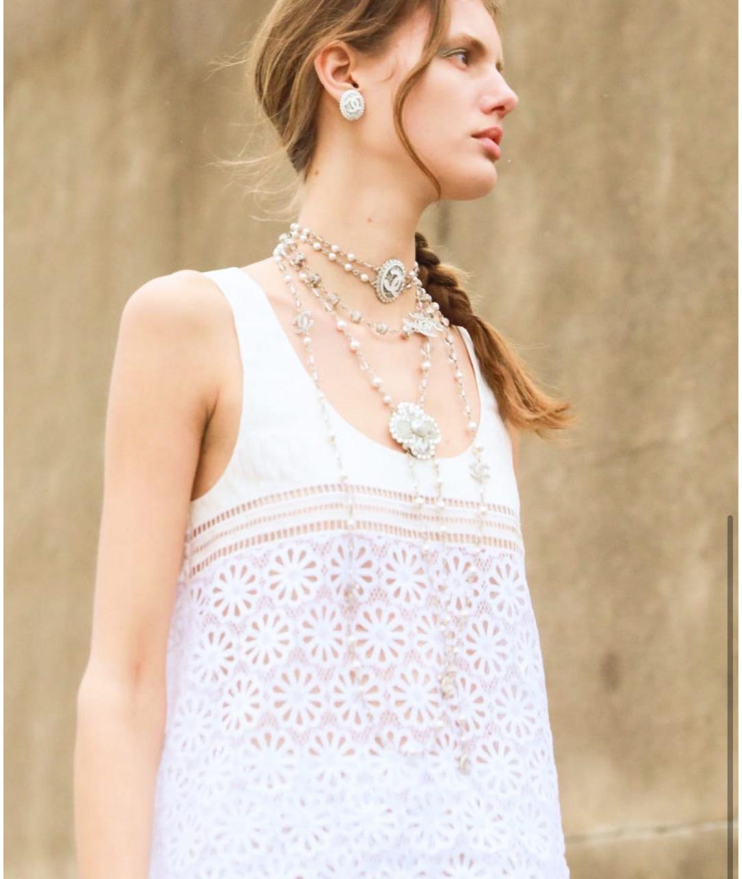 CHANEL Серебрянный чокер, фото 5