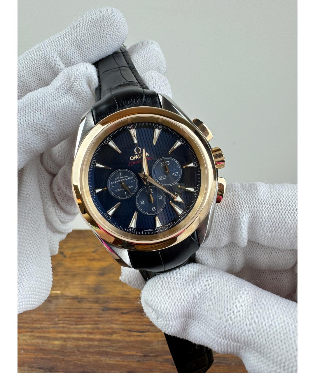 OMEGA Часы из розового золота, фото 2
