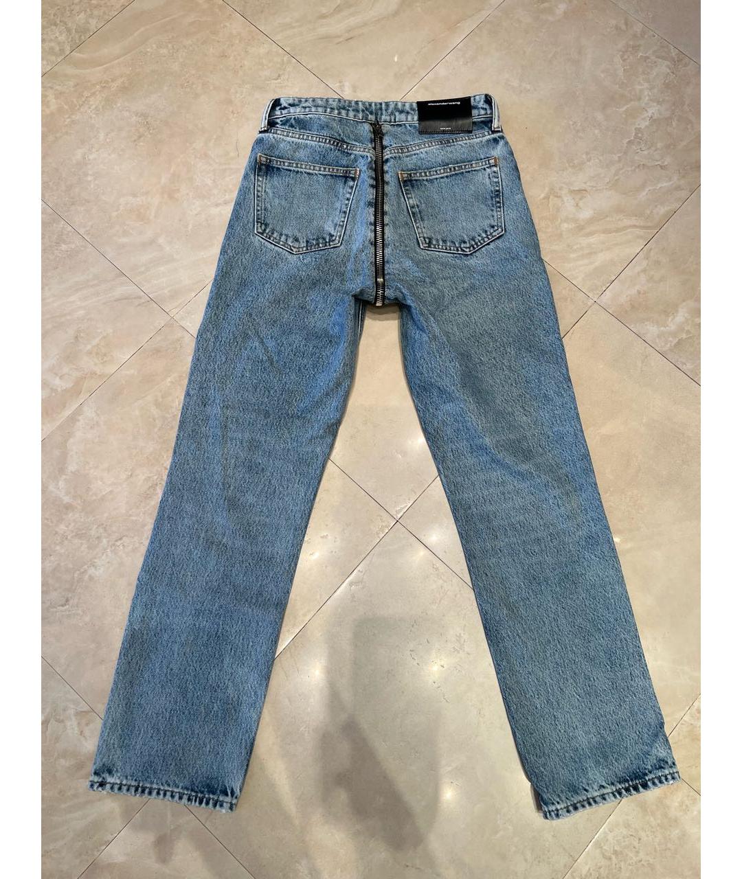ALEXANDER WANG Синие прямые джинсы, фото 2
