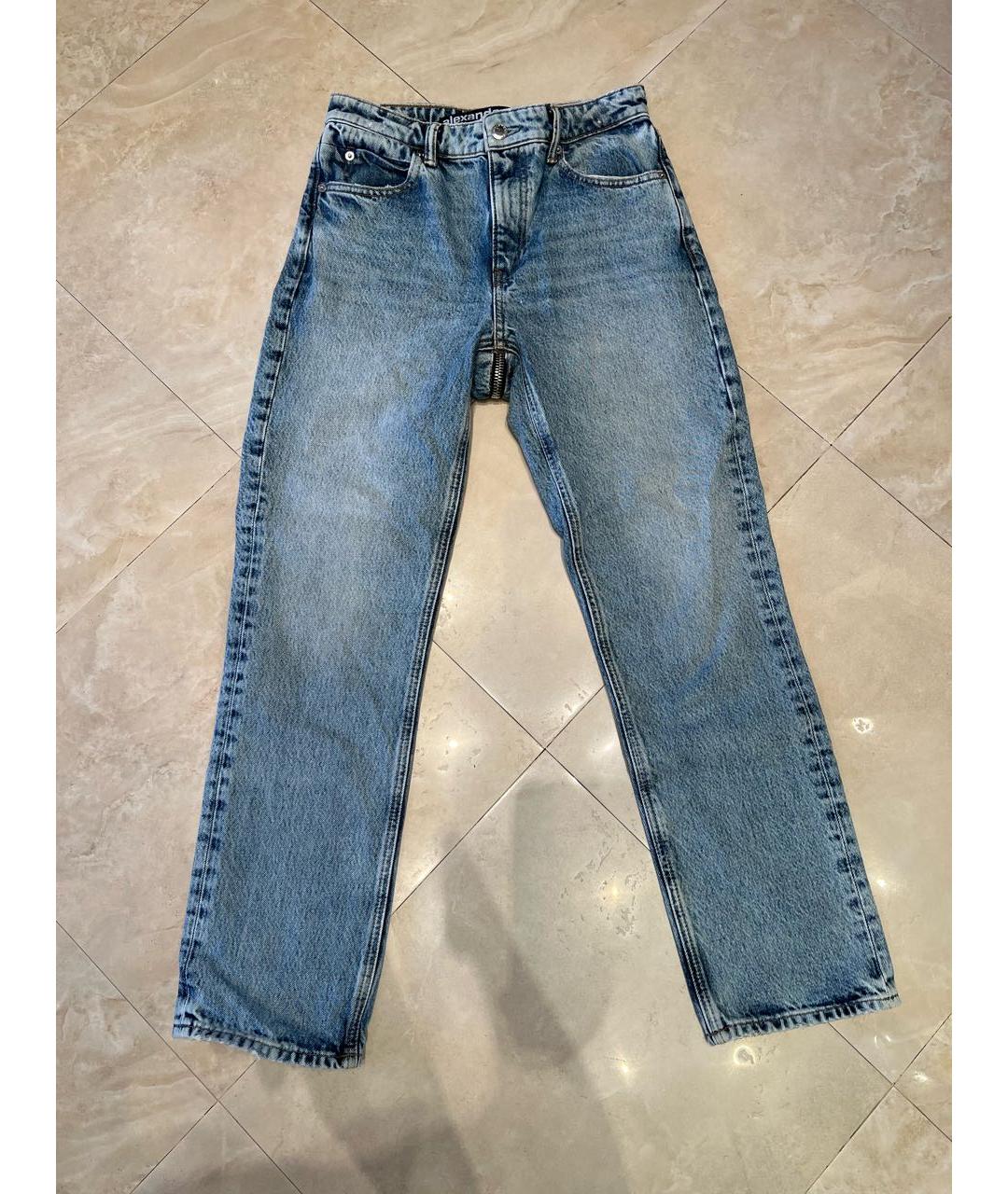 ALEXANDER WANG Синие прямые джинсы, фото 5