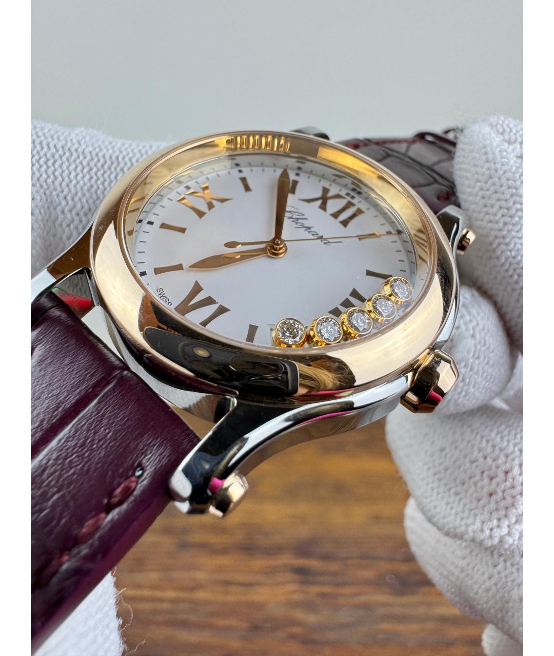 CHOPARD Коричневые часы, фото 6