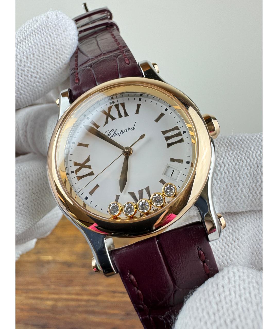 CHOPARD Коричневые часы, фото 3