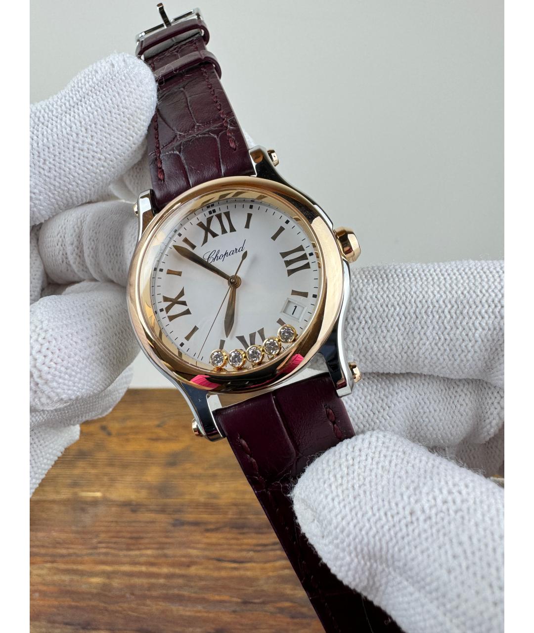 CHOPARD Коричневые часы, фото 2