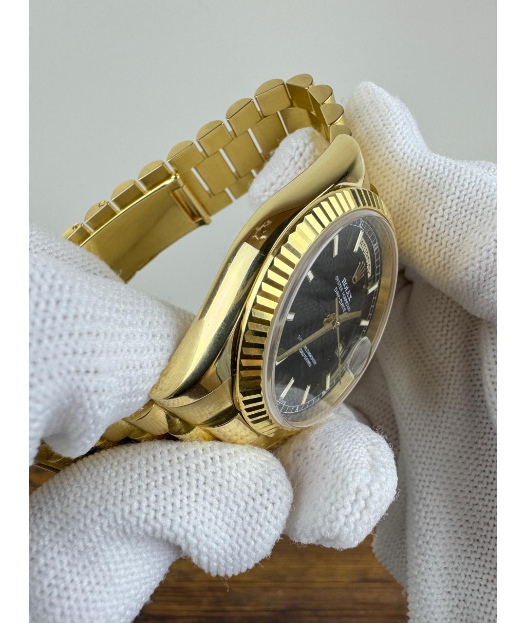 ROLEX Золотые часы из желтого золота, фото 6