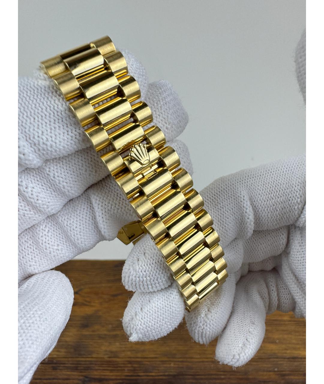 ROLEX Золотые часы из желтого золота, фото 7