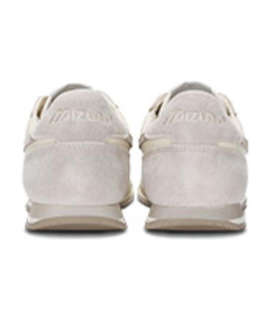 MIZUNO Серые замшевые кеды, фото 4