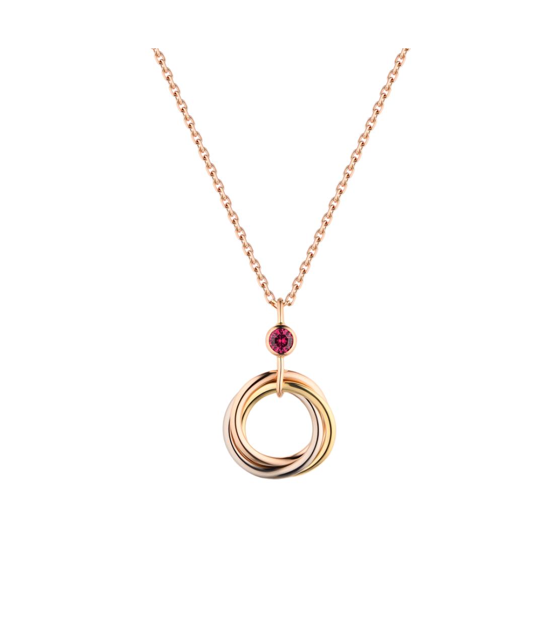CARTIER Золотая подвеска из розового золота, фото 2