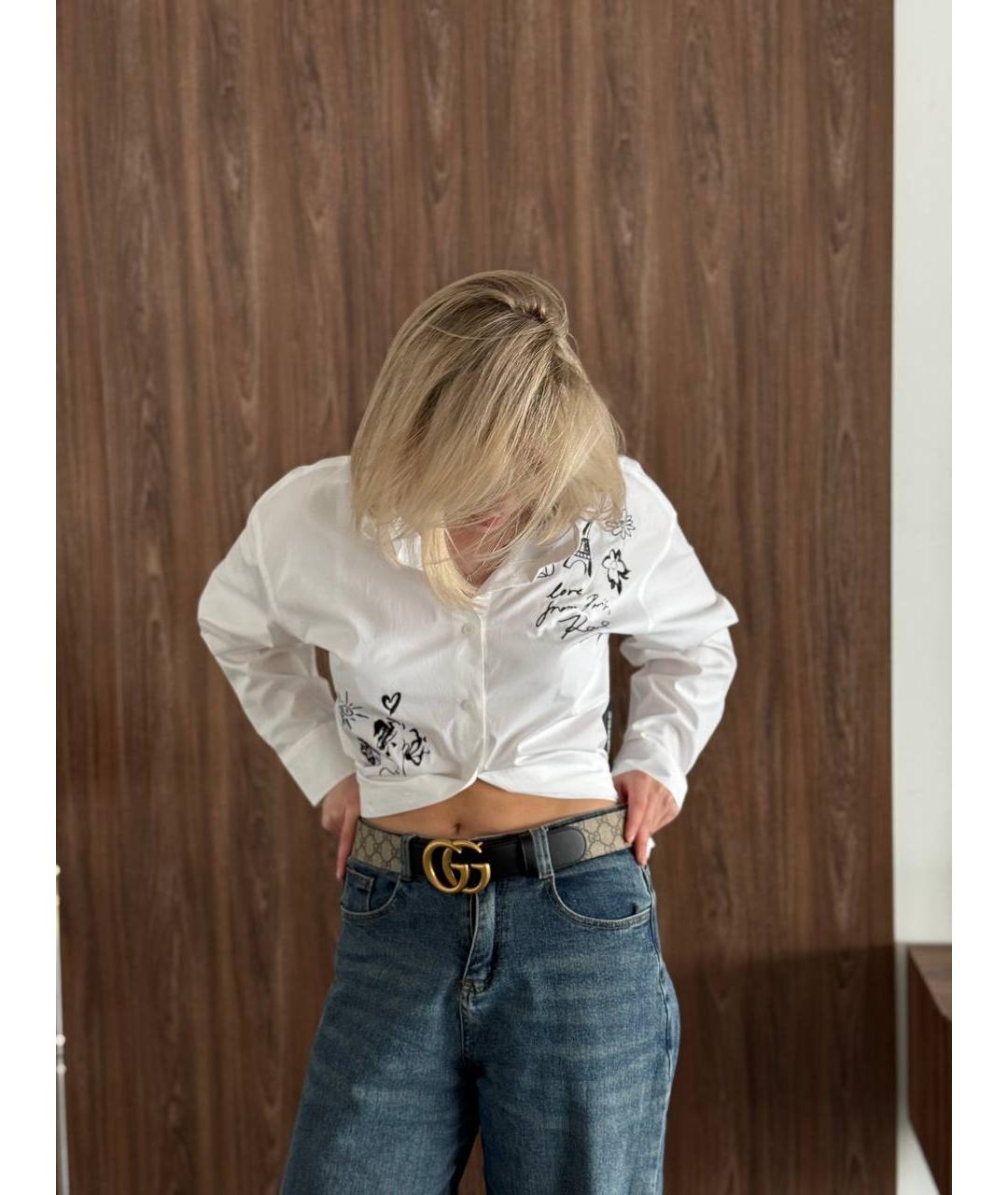 GUCCI Черный ремень, фото 6