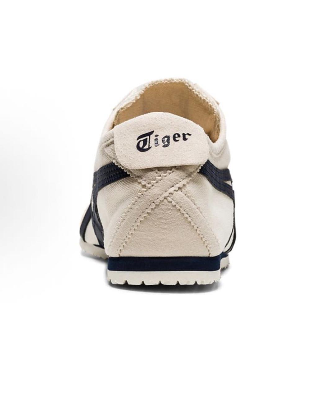 ONITSUKA TIGER Бежевые текстильные кеды, фото 3