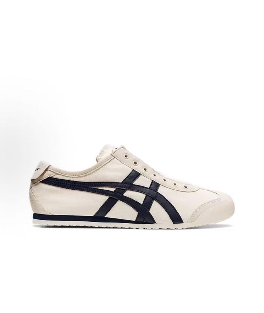 ONITSUKA TIGER Бежевые текстильные кеды, фото 8