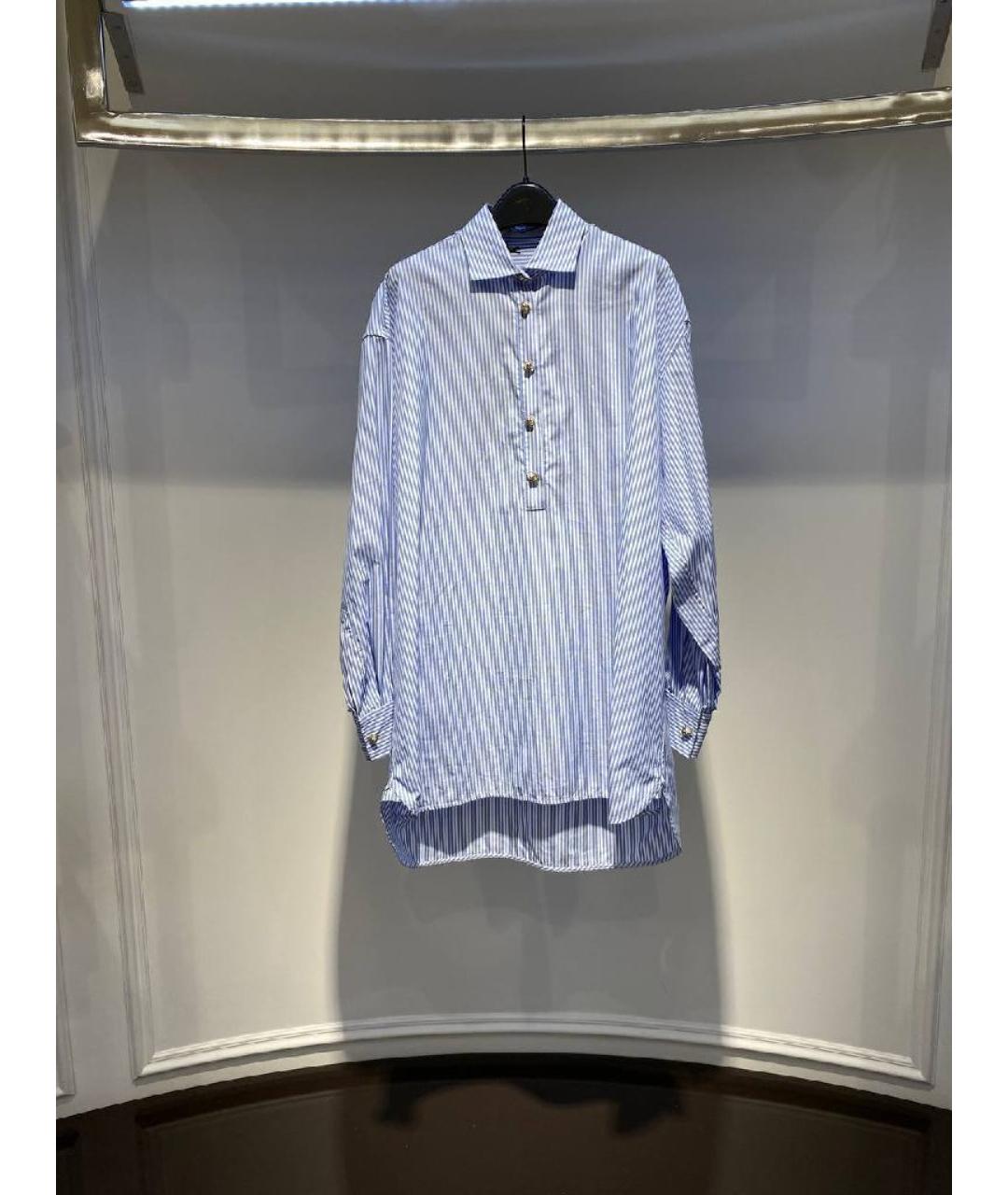 ERMANNO SCERVINO Голубая рубашка, фото 3