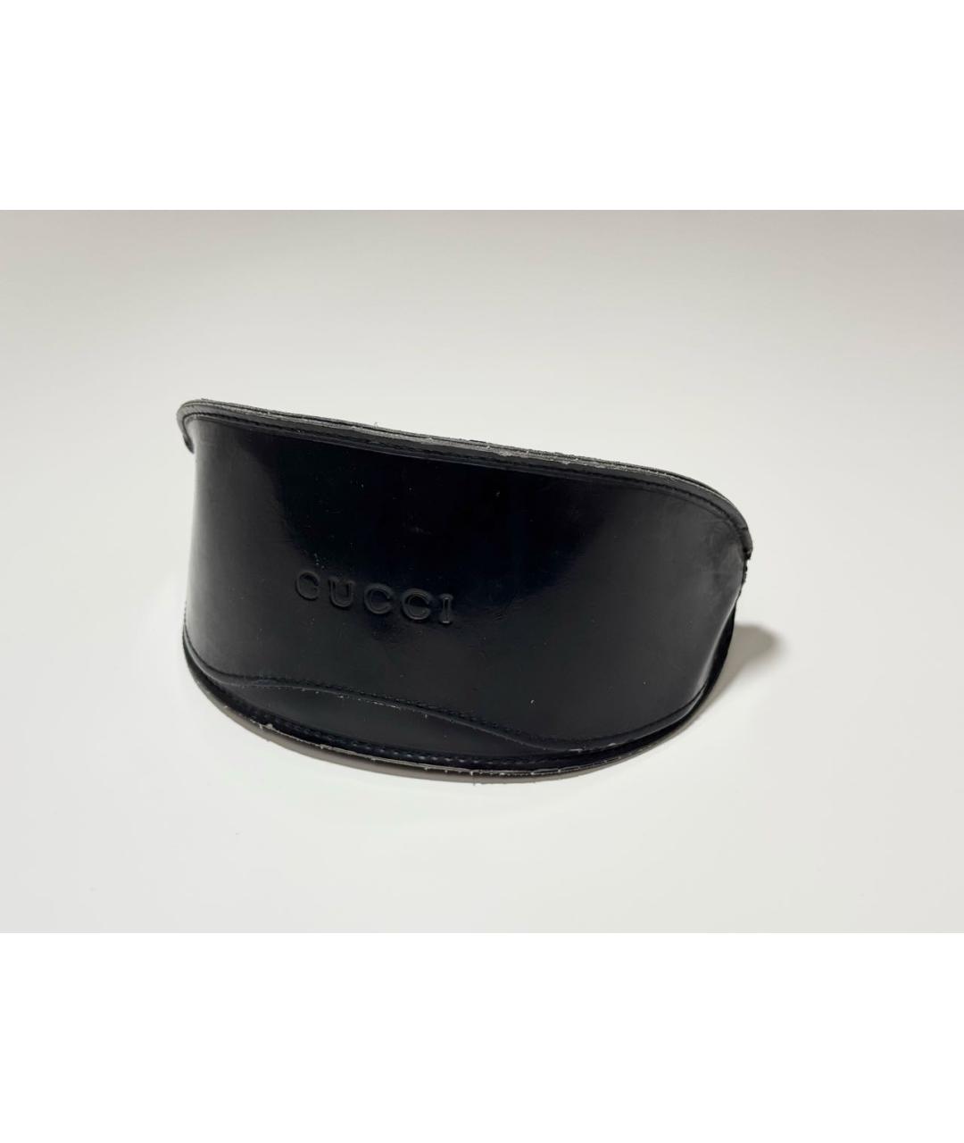 GUCCI Черные пластиковые солнцезащитные очки, фото 4