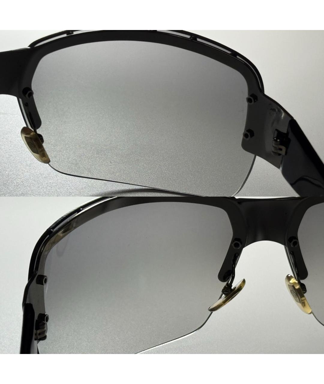 GUCCI Черные пластиковые солнцезащитные очки, фото 7