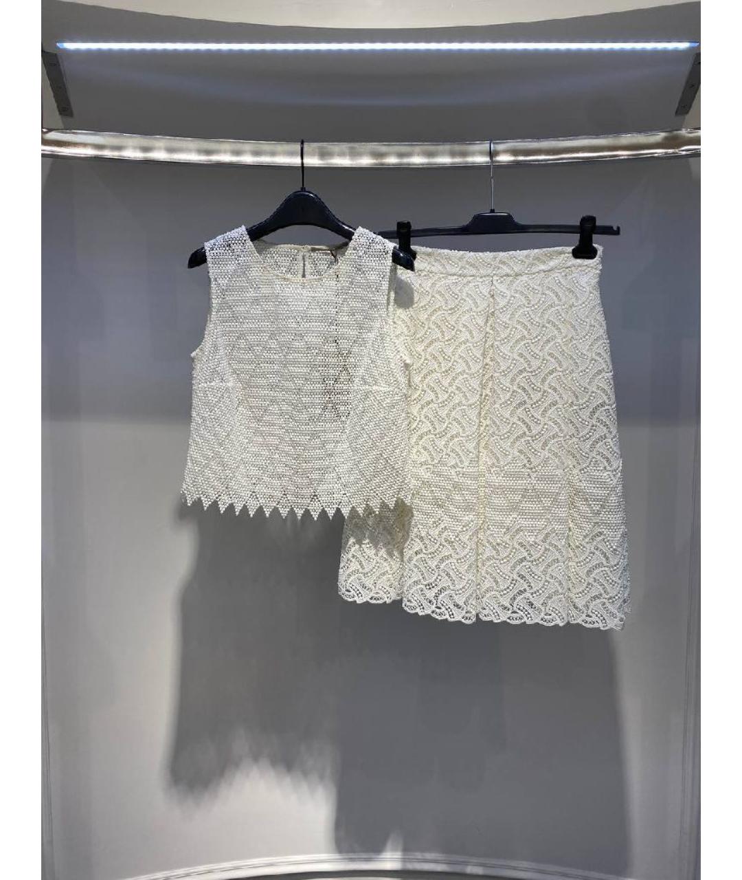 ERMANNO SCERVINO Белый костюм с юбками, фото 3