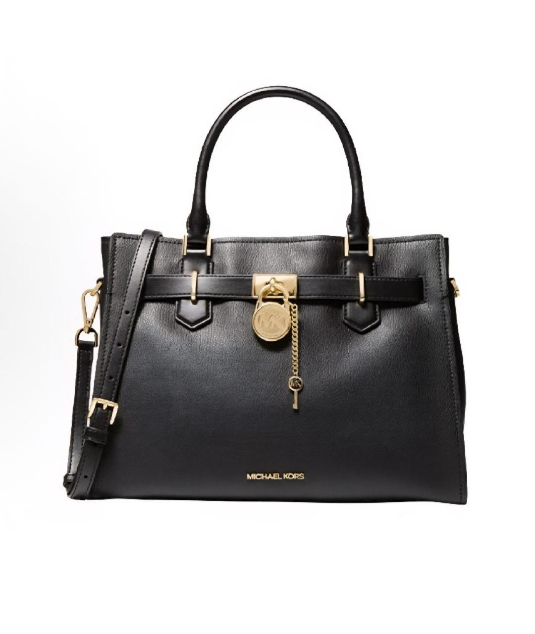 MICHAEL KORS Черная сумка тоут, фото 5