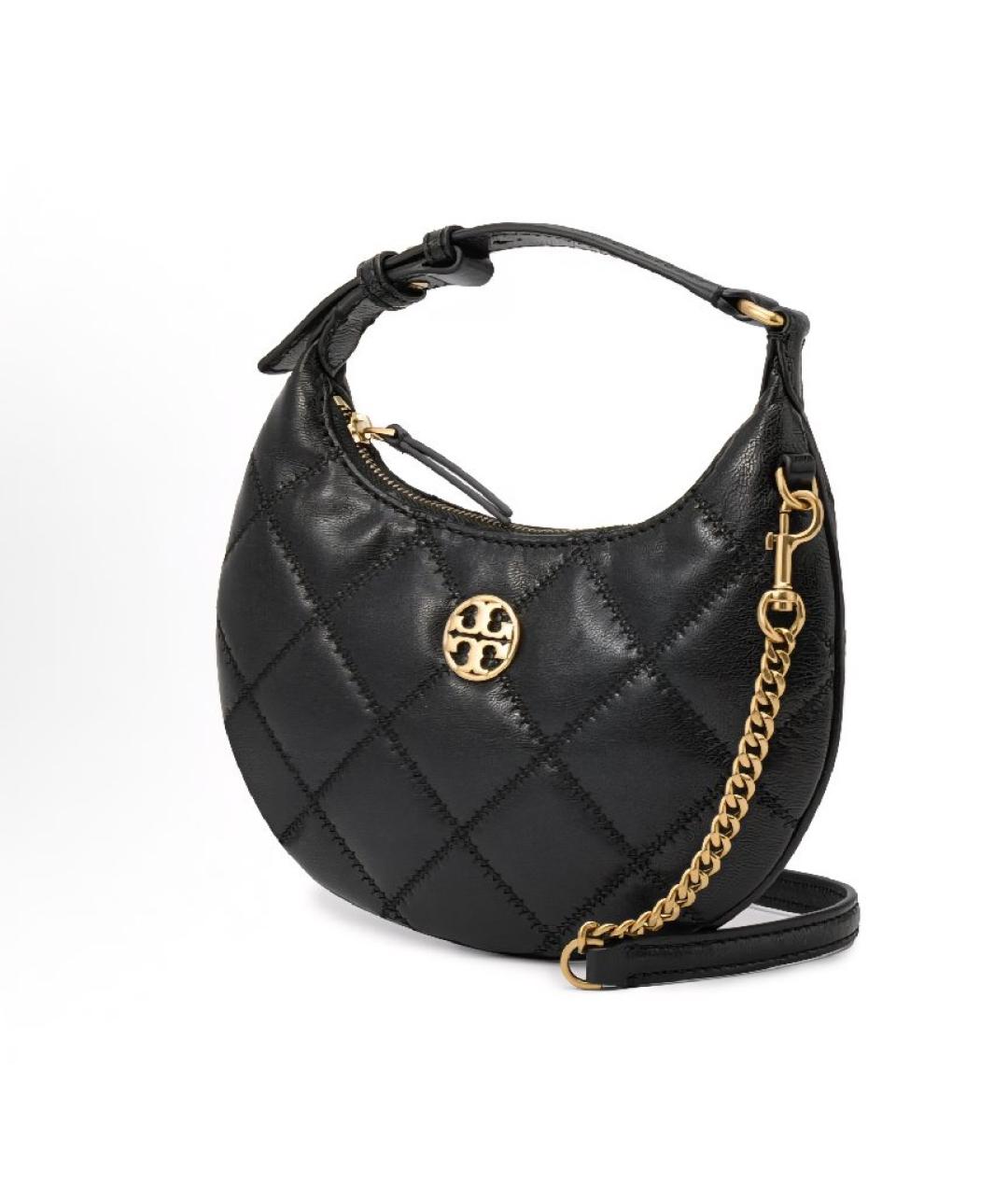TORY BURCH Черная сумка с короткими ручками, фото 2