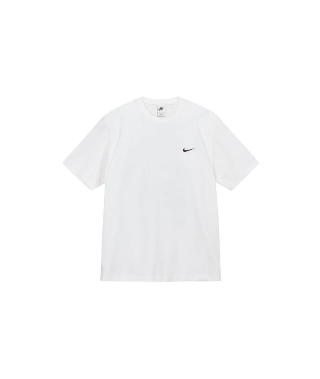 NIKE Белая хлопковая футболка, фото 1