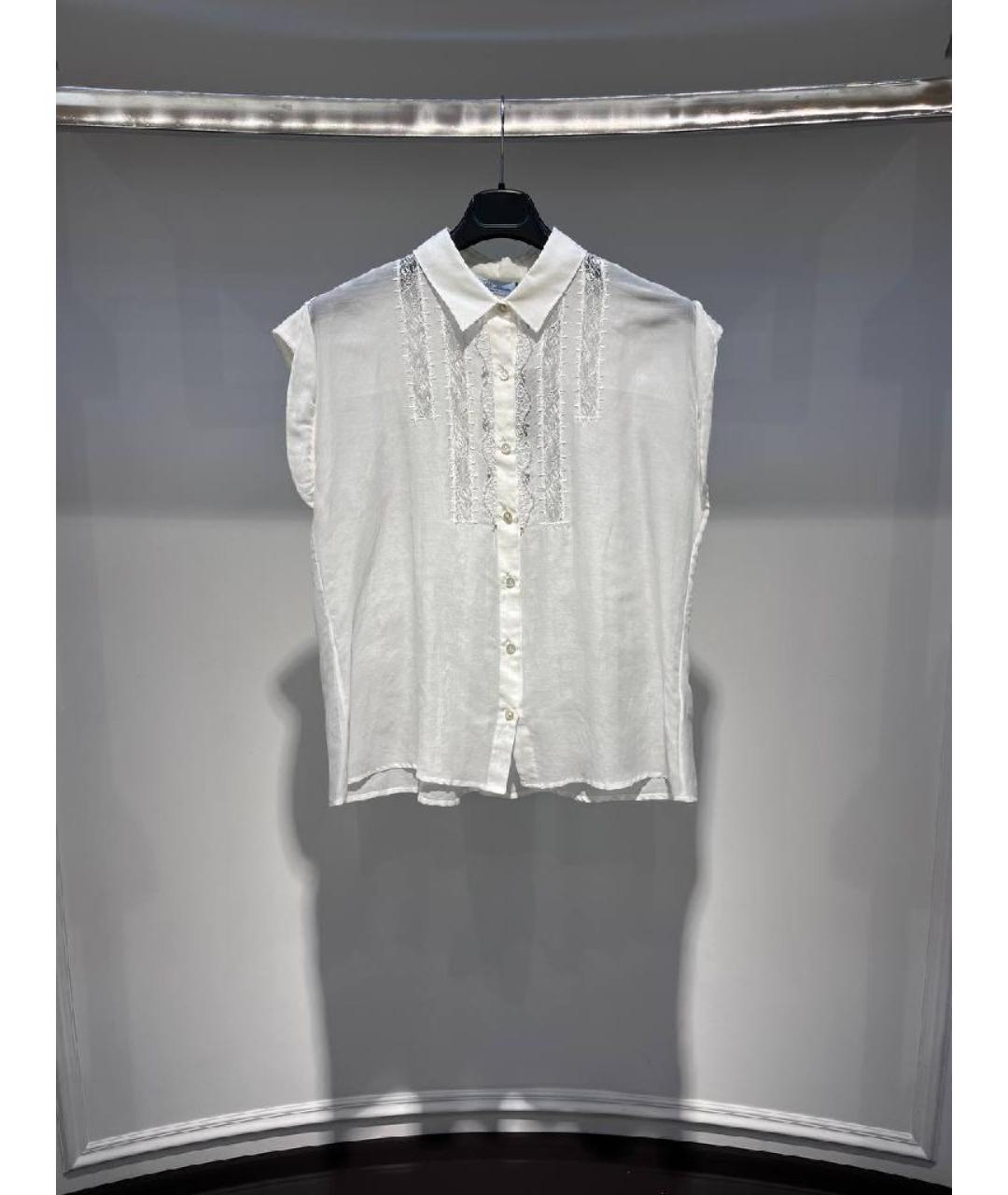 BLUMARINE Белая рубашка, фото 3