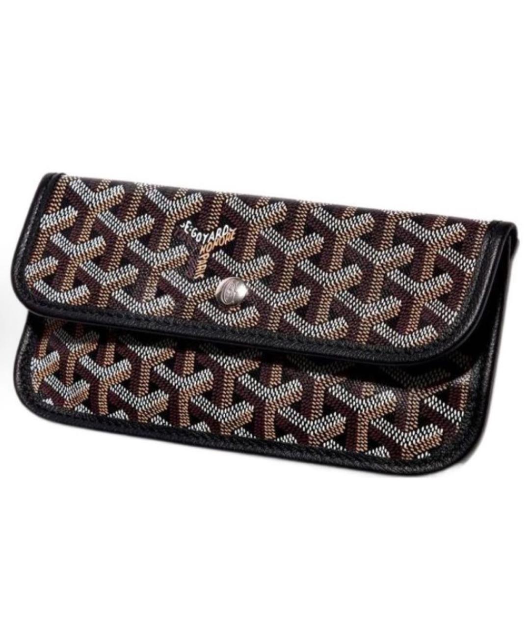 GOYARD Черная кожаная сумка тоут, фото 4
