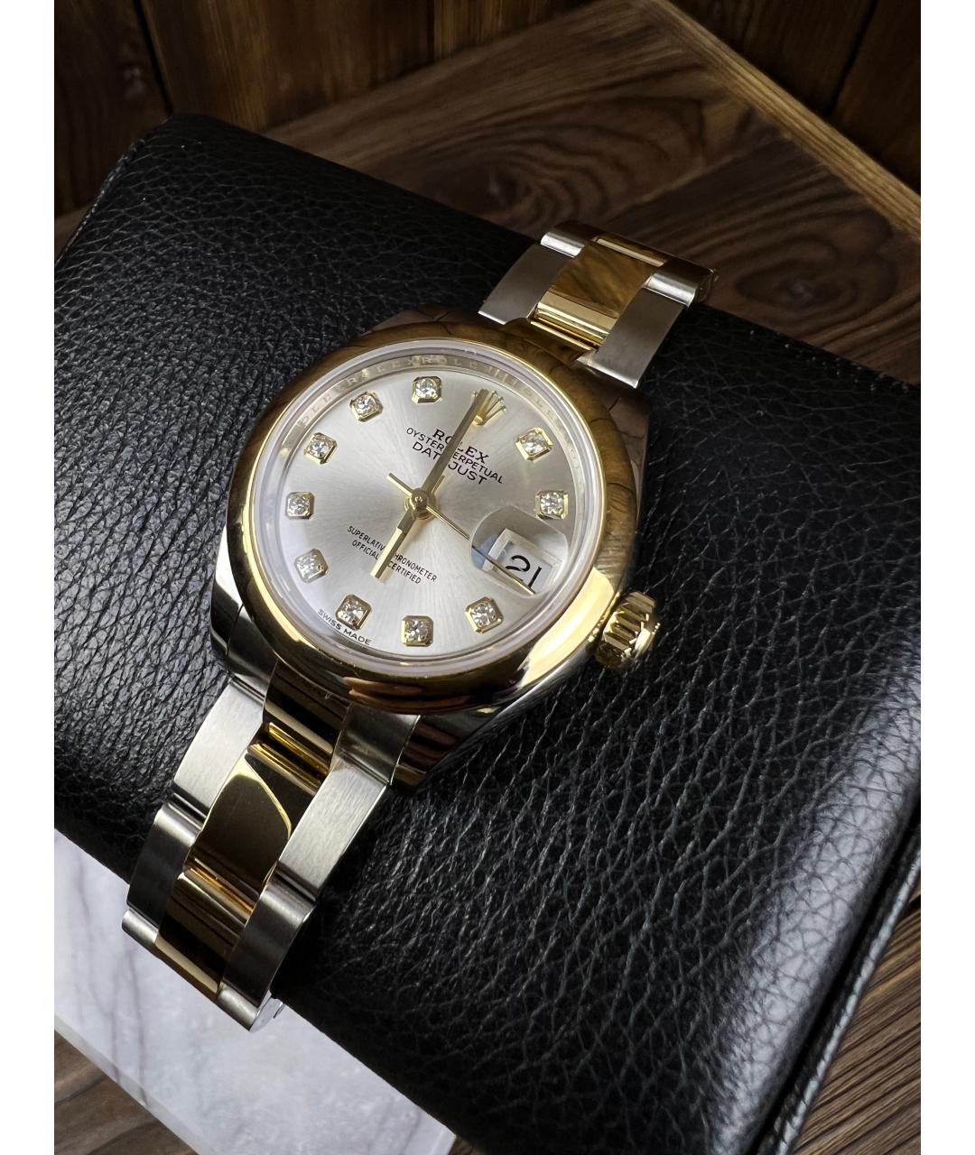 ROLEX Часы из желтого золота, фото 3