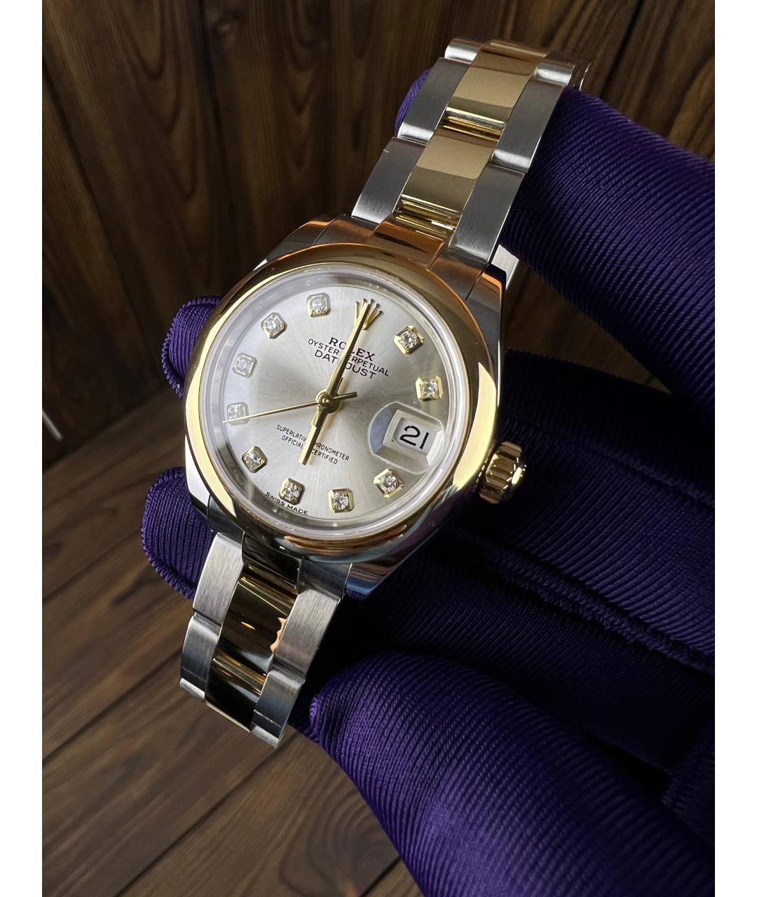 ROLEX Часы из желтого золота, фото 4