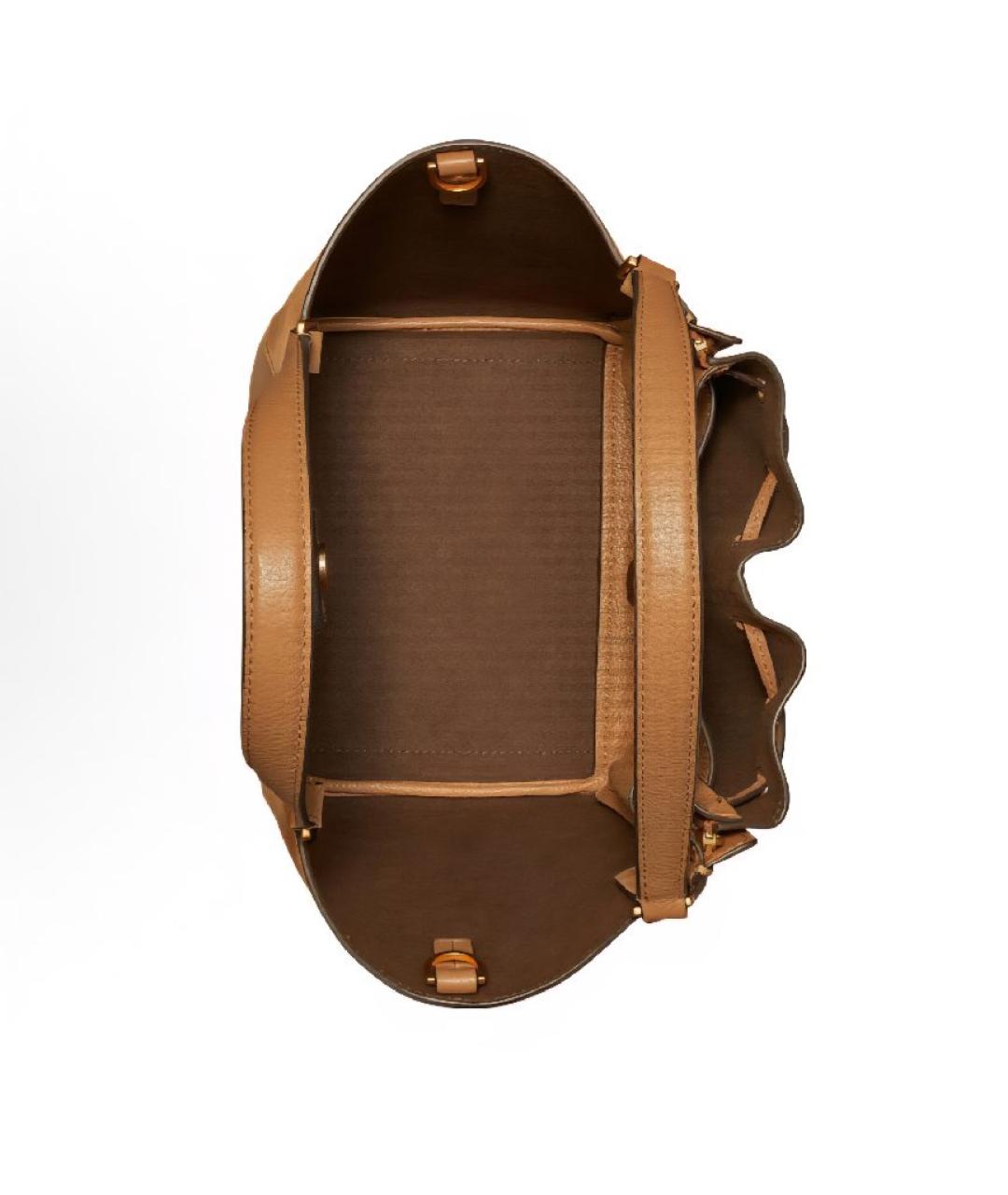 TORY BURCH Коричневая сумка тоут, фото 4