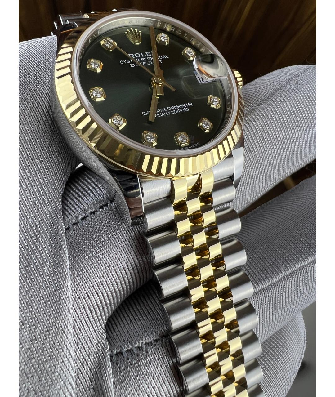 ROLEX Часы из желтого золота, фото 4