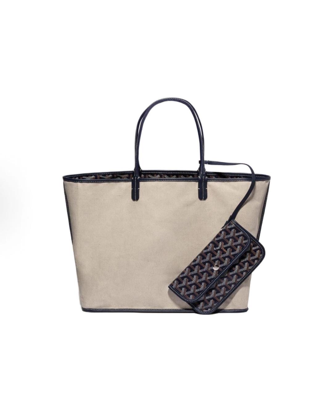 GOYARD Синяя сумка тоут, фото 3