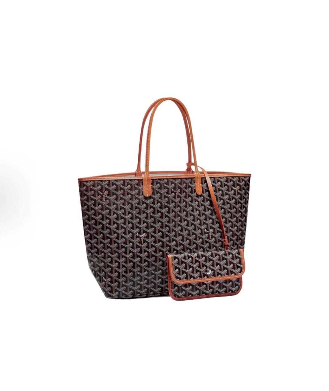 GOYARD Коричневая сумка тоут, фото 5