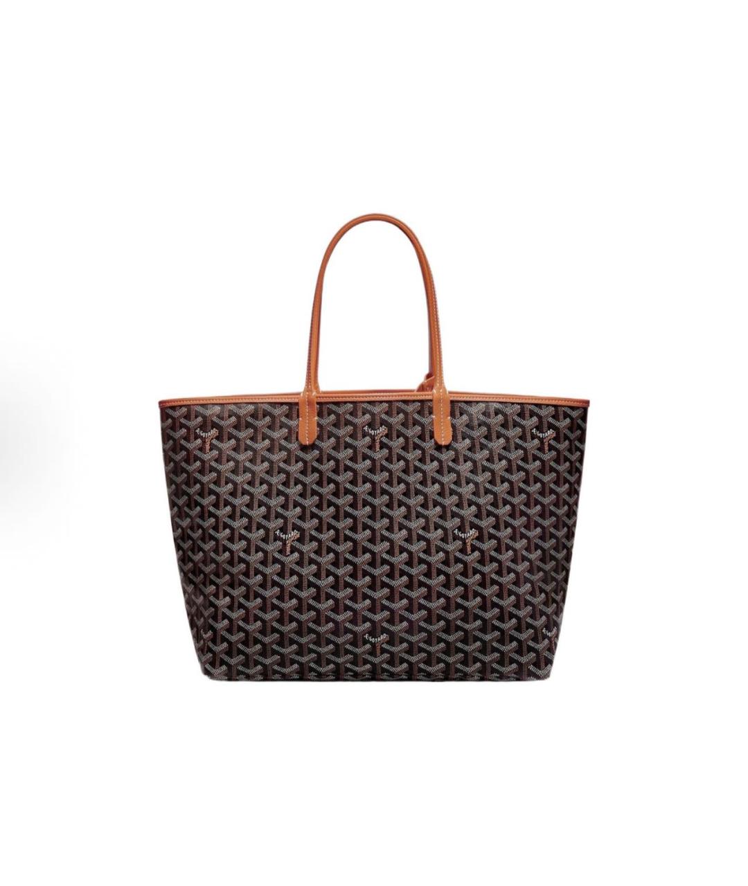 GOYARD Коричневая сумка тоут, фото 2