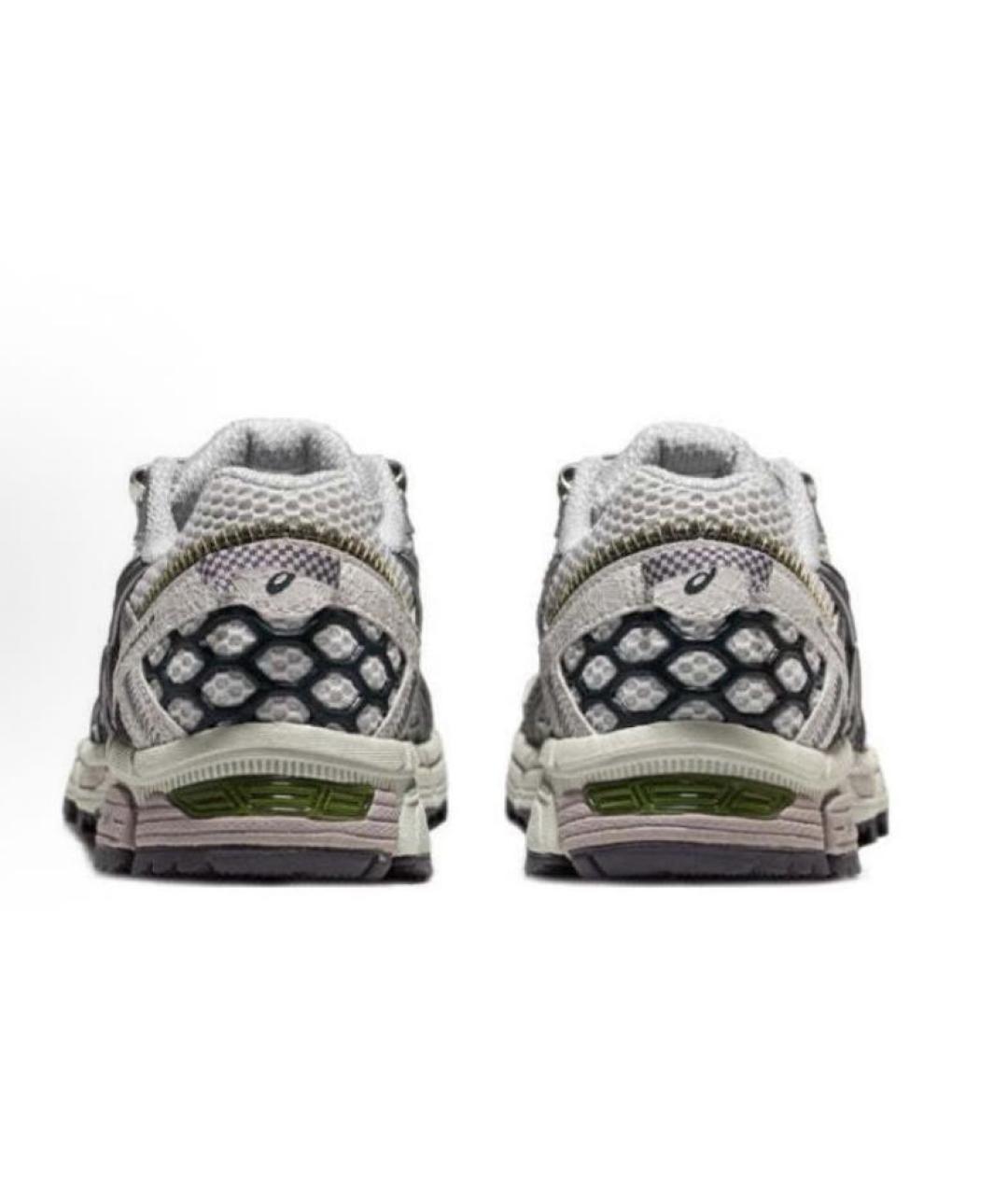 ASICS Серые синтетические кроссовки, фото 4