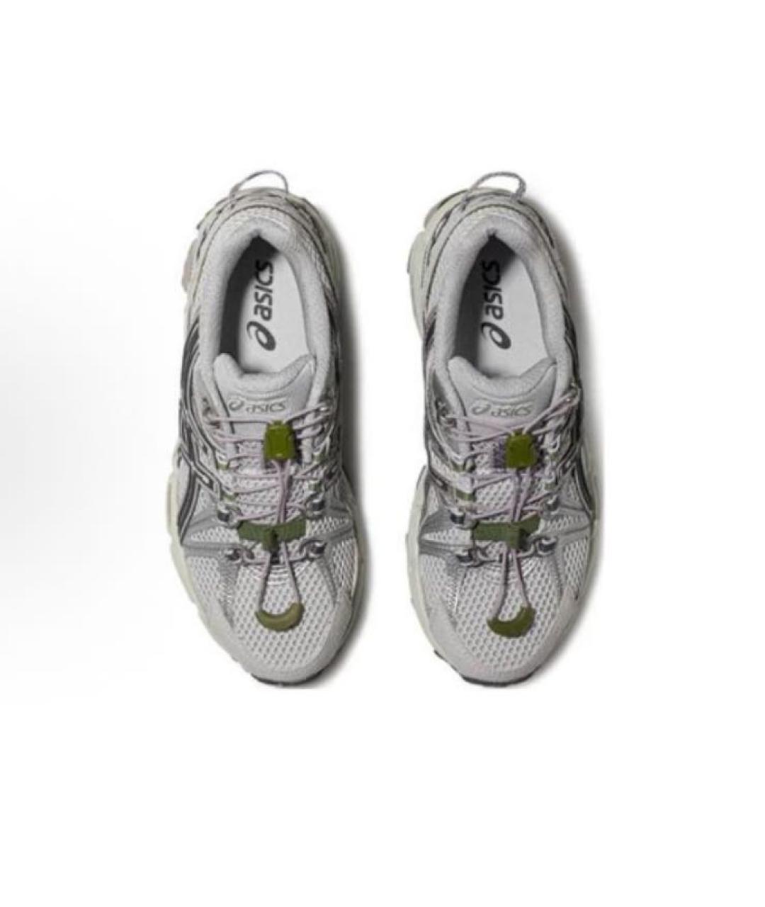 ASICS Серые синтетические кроссовки, фото 3