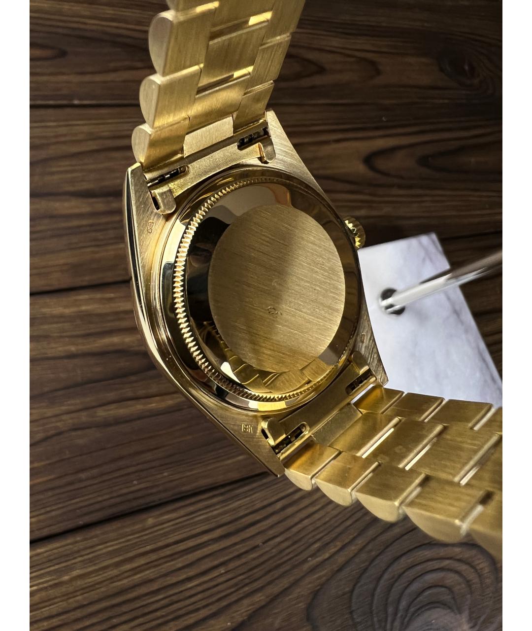 ROLEX Золотые часы из желтого золота, фото 8