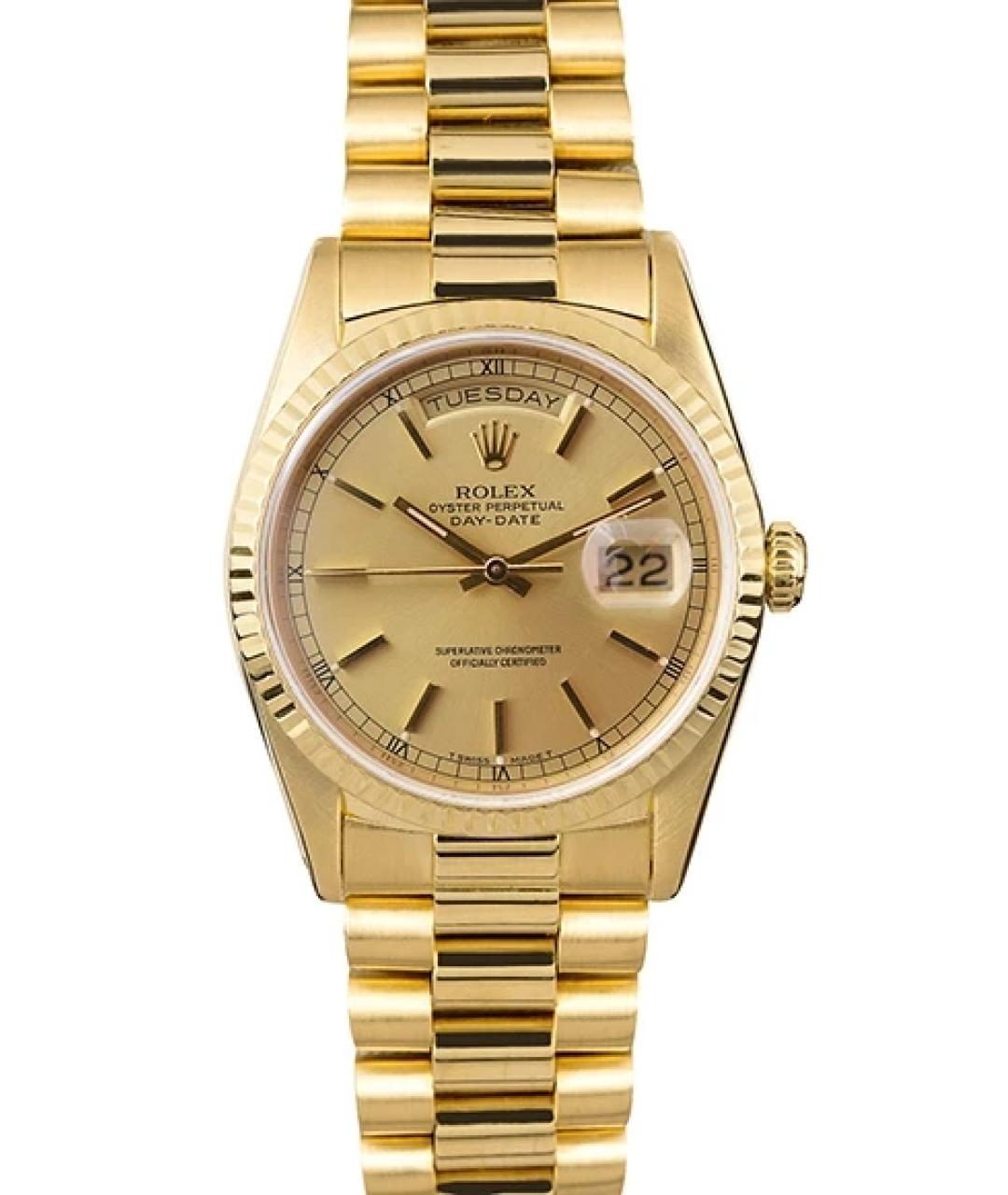 ROLEX Золотые часы из желтого золота, фото 10